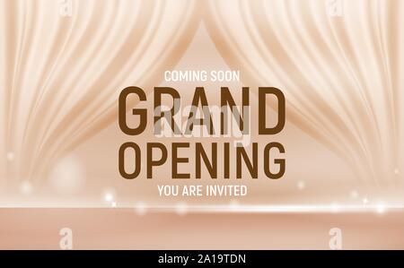 Eröffnung Konzept. Vector Illustration Stock Vektor Eröffnung Konzept. Vector Illustration Stock Vektor