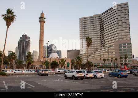 Al-Bahr Moschee Jaffa, Israel Stockfoto