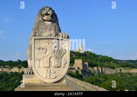 Tsarevets Fotress in Veliko Tarnovo - Balkan mountais - Bulgarien Stockfoto