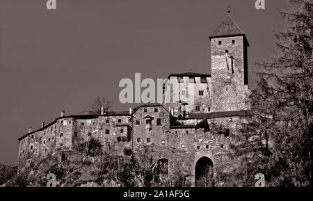 Taufers Burg Taufers (Burg). Stockfoto