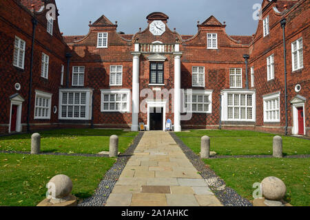 Christchurch Mansion, Christchurch Park, Ipswich, Suffolk, Großbritannien Stockfoto