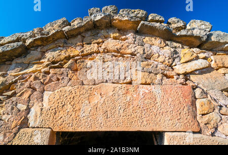 Cabanes de Volta, Construcción rural de Piedra en Seco, Valle del, Les Garrigues, Lleida, Katalonien, Spanien Stockfoto