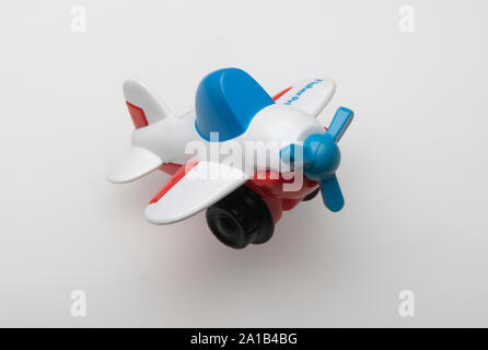 Fisher Price Spielzeug Flugzeug Stockfoto