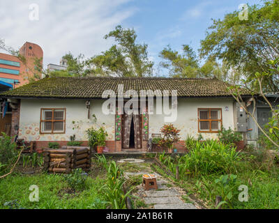 Yilan, Taiwan - 14. Oktober 2016: Ukrainische Restaurant in der taiwanesischen Stadt Yilan Stockfoto