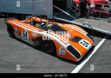 Lola T212 in der padock Stockfoto