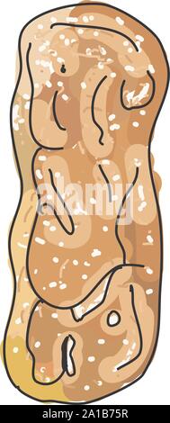 Ahorn Bar, Illustration, Vektor auf weißem Hintergrund. Stock Vektor