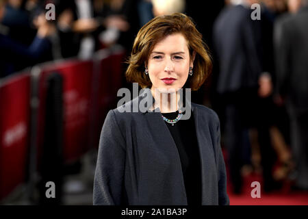 Gina McKee die Teilnahme an der Katharina die Große Siebung an Curzon Theater, Mayfair, London. Stockfoto