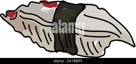 Octopus, Illustration, Vektor auf weißem Hintergrund. Stock Vektor