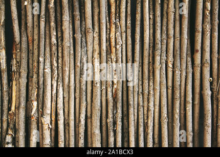 Weide Zaun Hintergrund Stockfoto