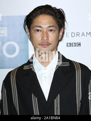 Yosuke Kubozuka, Giri/Haji-Screening, Curzon Bloomsbury, London, UK, 25. September 2019, Foto von Richard Goldschmidt Stockfoto