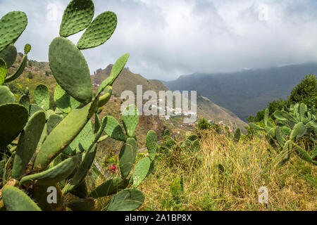 Wunderschöne kleine Dörfer in den Anaga Bergen auf Teneriffa, Kanarische Inseln, Spanien Stockfoto