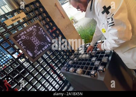 Linz, Stadt, Ars Electronica 2019 Stockfoto