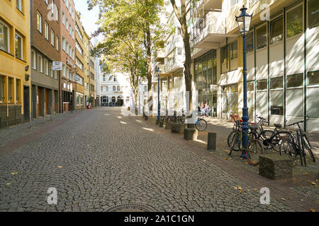 Köln, DEUTSCHLAND - ca. September 2019: Köln urbanen Landschaft. Stockfoto