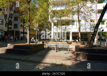 Köln, DEUTSCHLAND - ca. September 2019: Köln urbanen Landschaft. Stockfoto