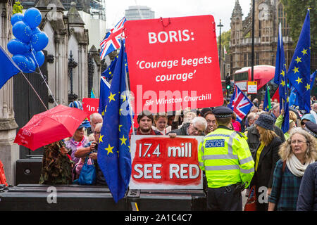 London UK 25 Sep 2019 Stockfoto