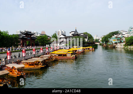 Konfuzius Tempel in Nanjing/China Stockfoto