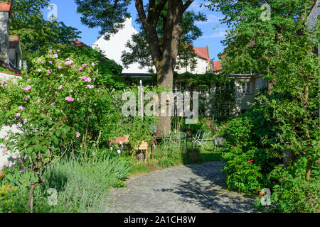 An der Kreppe, Rest des Herbergenviertels (entstanden zu Beginn des 19. Jahrhunderts) im Münchner Stadtteil Haidhausen zwischen dem Max-Weber-Platz Stockfoto