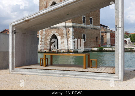 Biennale Venedig, 2016, Berichte von der Front - Venedig, Biennale 2016, die Berichterstattung über die Vorderseite Stockfoto