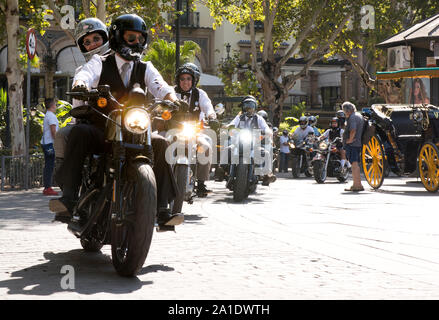 Sevilla, Andalusien, Spanien - Distinguished Gentlemen's fahren. Stockfoto