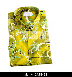 Shirt oder Batik Shirt für Mann im Hintergrund Stockfoto