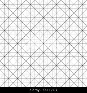 Runde Sache wiederholbare diagonal, schräg, schrägen Linien Diagramm Papier Muster. Neigung, skew Raster, Gitter. Entwurf, Zeichnung, zeichnen papier Muster, Textur Stock Vektor