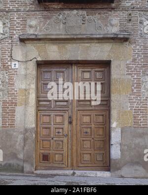 PALACIO DE LA COTILLA - PUERTA. Lage: PALACIO DE LA COTILLA. Spanien. Stockfoto