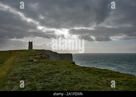 Feldmarschall Graf von Khartum Kitchener Memorial Tower Marwick Kopf Dounby West Festland Orkney Inseln Schottland United Kingdom nördlicher Aspekt des 19. Stockfoto