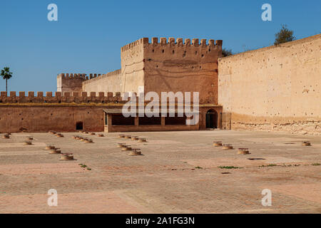 Gefängnis de Kara Denkmal in Meknes, Marokko Stockfoto