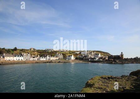 Der Hafen von Portpatrick, Dumfries und Galloway, Schottland, Großbritannien. Stockfoto