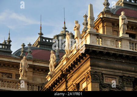 Oper. Budapest, Ungarn Stockfoto