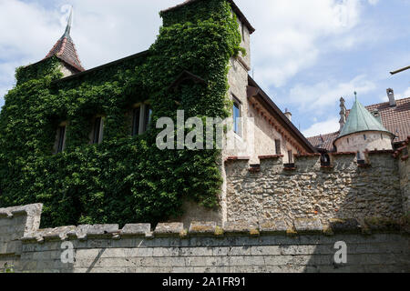 Schloss Lichtenstein in Baden-Württemberg Deutschland Stockfoto