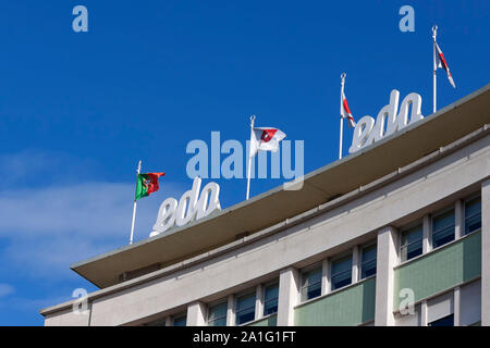 EDP-Energias de Portugal (ehemals Electricidade de Portugal) ist eine portugiesische Electric Utilities, mit Sitz in Lissabon Stockfoto
