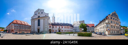 Residence Square, Eichstätt, Bayern, Deutschland Stockfoto