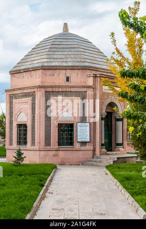 Erzincan maßgeschneiderte Vater Friedhof (Erzincan Terzi Baba Mezarligi ve Turbesi), September 10,2019, Erzincan, Türkei Stockfoto