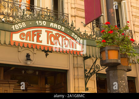 Cafe Tortoni, im Mai Avenue, Buenos Aires, Argentinien. Caf Tortoni ist die älteste und berühmteste Buenos Aires. Stockfoto