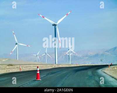 Erneuerbare Energien: Wind Stockfoto