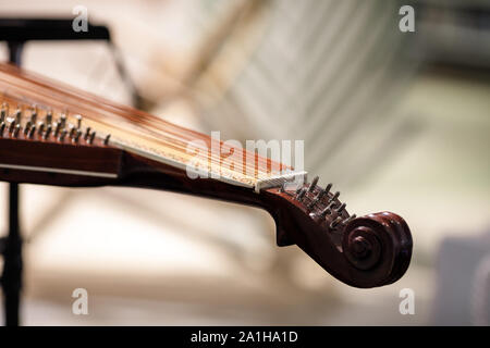 Bandura, Ukrainische Musikinstrument. Ukrainische Folk Musical Instruments Stockfoto