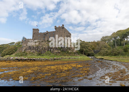 Dunvegan Castle auf der Isle of Skye in Schottland Stockfoto