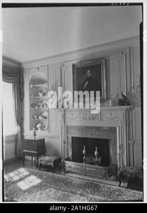 Frau Washington A. Roebling, Residenz am 64 S. Batterie, Charleston, South Carolina. Stockfoto