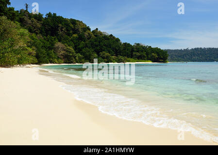 Der Strand Nummer 7 - Neil's Cove, Havelock Island, Andaman und Nicobar Inseln, Indien Stockfoto