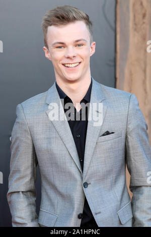 "Es Kapitel Zwei 'Premiere im Village Theatre am 26. August 2019 in Westwood, CA bietet: Nicholas Hamilton Wo: Westwood, Kalifornien, USA Wann: 27 Aug 2019 Quelle: Nicky Nelson/WENN.com Stockfoto