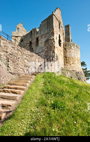 Dirleton Castle. East Lothian, Schottland Stockfoto