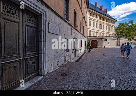 Frankreich Haute-Savoie - Chambery - Place du chateau Stockfoto