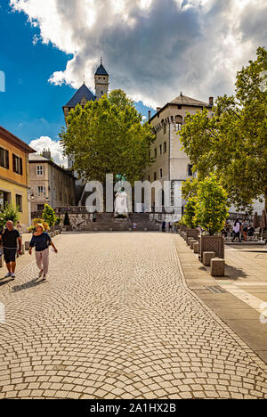 Frankreich Haute-Savoie - Chambery - Place du chateau Stockfoto