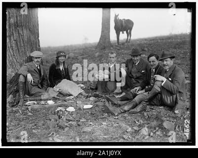 Nationale BEAGLE CLUB VON AMERIKA. H. in der WHITEHOUSE; Fräulein FARGO; CHALMERS HOLZ, JR.; ARTHUR SCOTT LAST. J.C. COOLEY; W.F. WHITEHOUSE Stockfoto