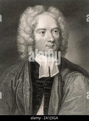 JOANATHAN SWIFT (1667-1745), anglo-irischer Abstammung, Satiriker und Autor Stockfoto