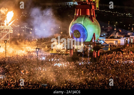 Glastonbury Festival 2019. Kredit: Charlie Raven/Alamy Stockfoto