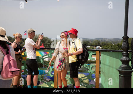 Glastonbury Festival 2019. Kredit: Charlie Raven/Alamy Stockfoto