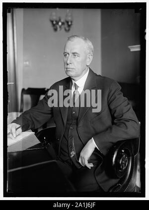 NUGENT, JOHN FROST. SEN. Von IDAHO, 1918-1921; zugeführt. TRADE COMMISSION, 1921-1927 Stockfoto
