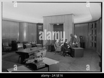 National Cash Register Co., 50 Rockefeller Plaza. Stockfoto